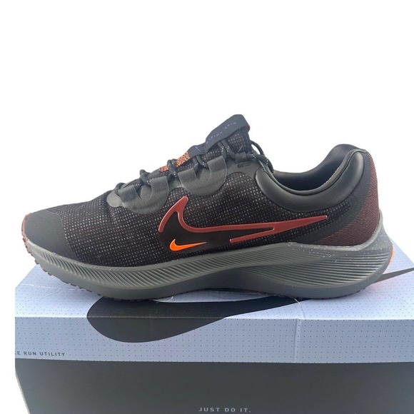 Nike Zoom Winflo 8 Shield Black Bronze Eclipse Weatherized Men's 13 DC3727-200 - Picture 3 of 15